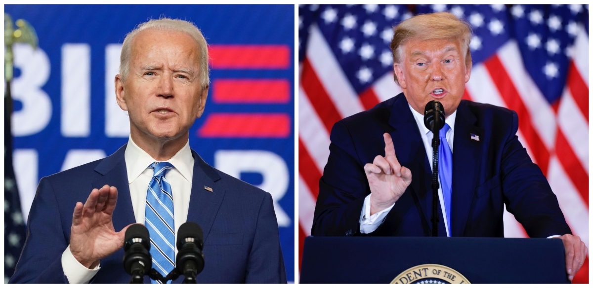 Ông Biden cho rằng Tổng thống Trump đang nhân nhượng Nga trong xung đột Ukraine